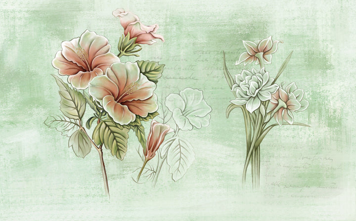 Vintage Floral Wallpaper, Peel and Stick Wallpaper, Living Room Decor Ideas, Classic Wall Art, Retro Home Decor, Self Adhesive Wallpaper, Interior Design Ideas