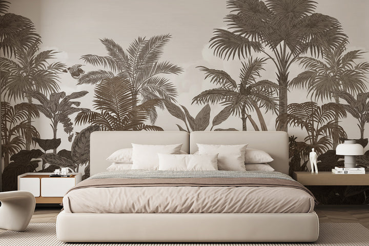 Dark Theme Wallpaper, Wall Mural, Forest Wallpaper, Office Decor, Peel And Stick Wallpaper,Hd Wallpaper, Wall Stick, Pastel Wallpaper