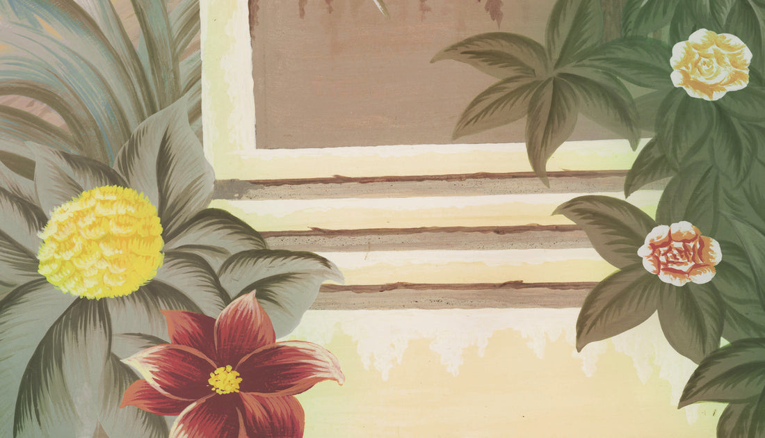 Tropical Jungle Wallpaper, Peel and Stick Wallpaper for Living Room, Botanical Wall Decor, Large Canvas Wall Art, Modern Living Room Ideas, Nature-Inspired Wallpaper, Self Adhesive Wallpaper, Home Decor Ideas